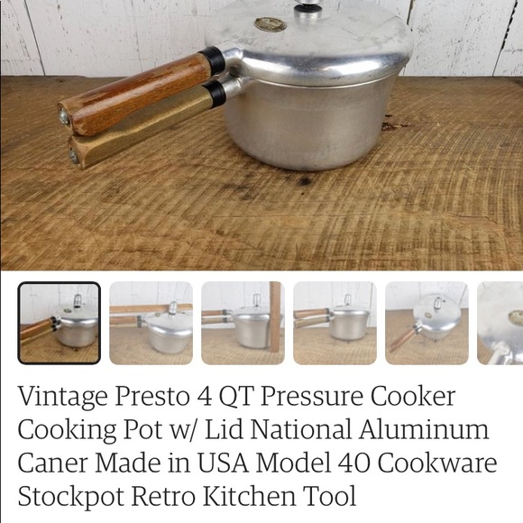 Vintage Presto QT Pressure Cooker